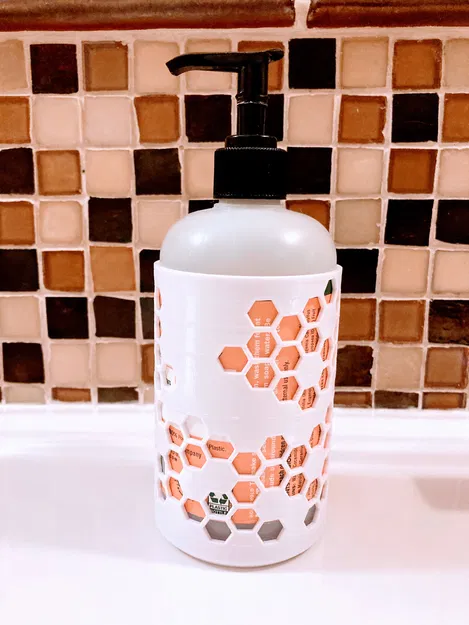 Vỏ Trang Trí Chai Nước Rửa Tay - Image 2