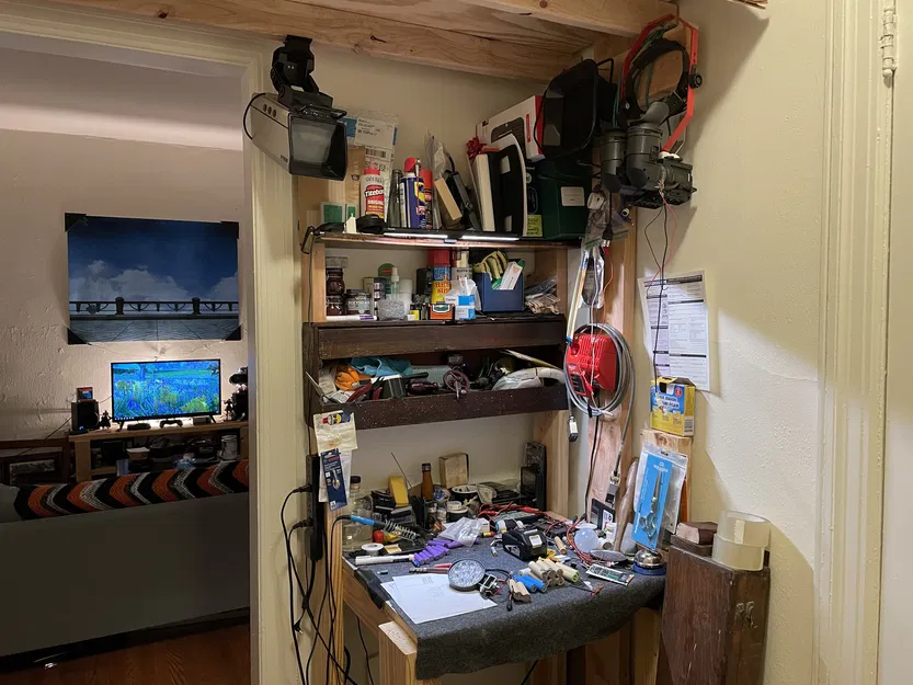 Giá gắn "Cold Shoe" cho kính ngắm máy quay Sony CRT. DXF-50, DXF-51, DXF-40,... Cần có trên bàn làm việc! - Image 2