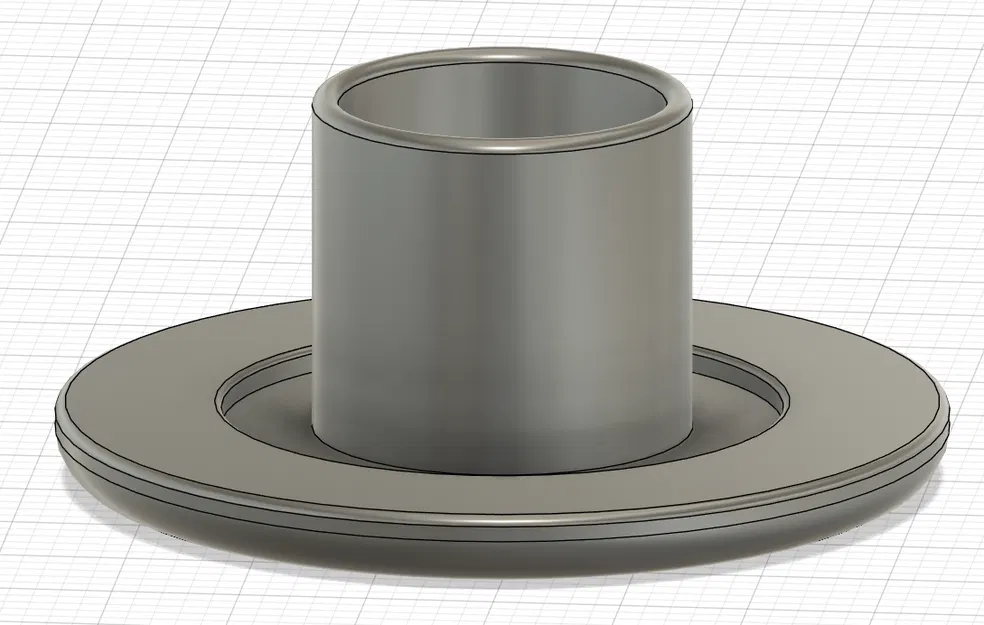 Nắp Bịt Đầu Tay Lái 22mm Có Mặt Bích - Image 1