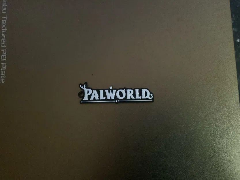 Móc khóa / Mặt dây chuyền Logo Palworld - Image 2