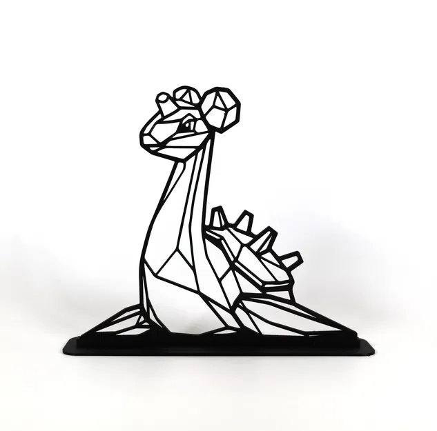 Lapras Hình Học Low Poly - Image 1