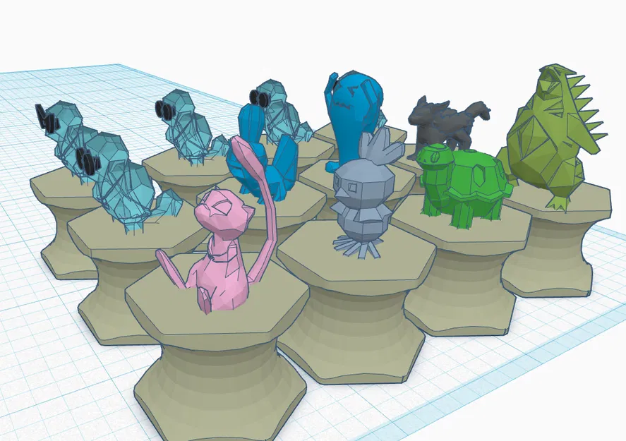 Mô Hình Pokemon Thêm Cho Game Pokemon Đế Gập Prusa - Image 2
