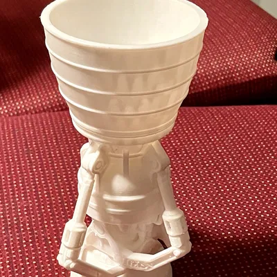 Ly Rượu Vang Động Cơ Tên Lửa