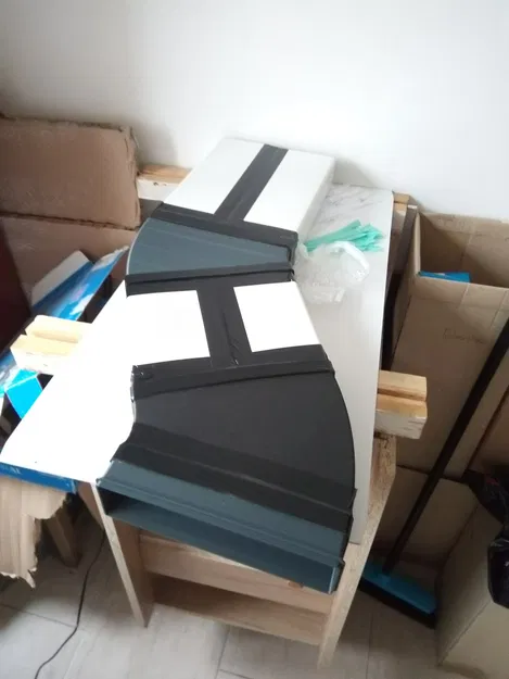 Khớp nối ống gió 55x220 mm 45 độ - Image 1