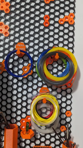 Móc - Nhãn - Mẫu sợi cho Tường Lưu Trữ Tổ Ong - Image 2