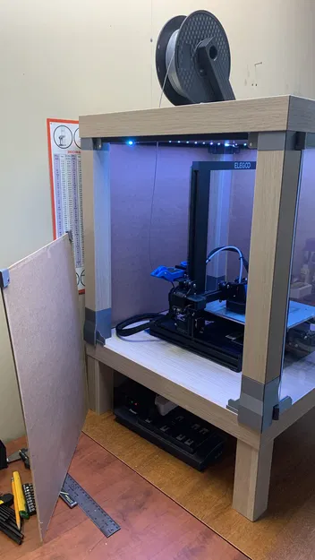 Lack Enclosure cho Elegoo Neptune 2, 3 - Image 4