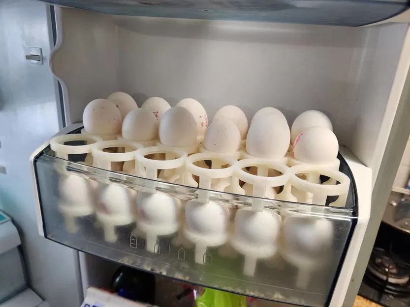 Khay trứng xếp chồng 3x3 - Image 2