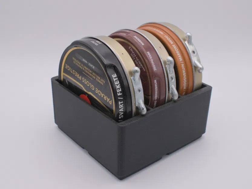 Khay Đựng Xi Đánh Giày Kiwi Cho Gridfinity - Image 1