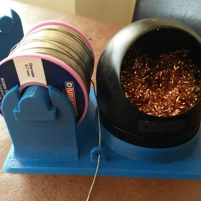 Giá đỡ cuộn thiếc hàn và bọt biển