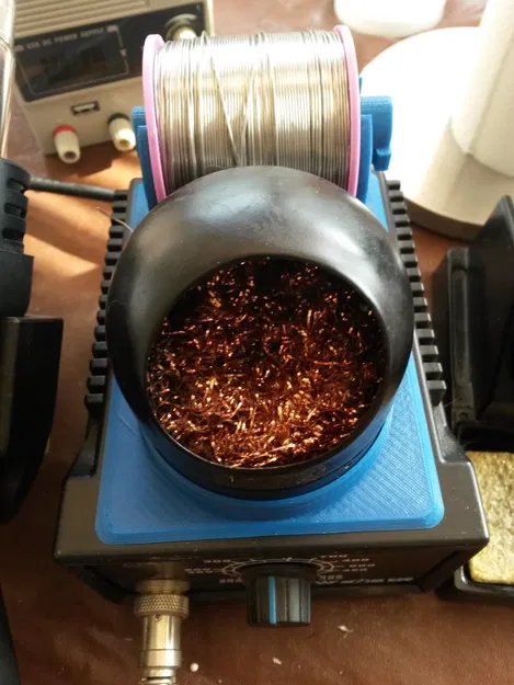 Giá đỡ cuộn thiếc hàn và bọt biển - Image 2