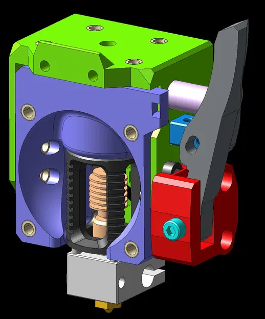 DAO CẮT SỢI NHỰA EVA3 CHO ĐẦU NÓNG DRAGON/ORBITER2 - Image 1