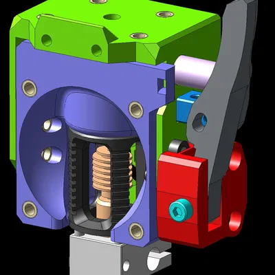 DAO CẮT SỢI NHỰA EVA3 CHO ĐẦU NÓNG DRAGON/ORBITER2