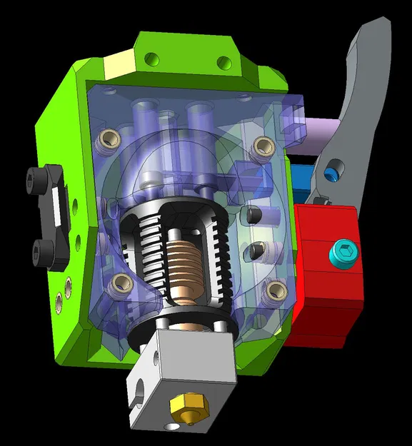 DAO CẮT SỢI NHỰA EVA3 CHO ĐẦU NÓNG DRAGON/ORBITER2 - Image 2