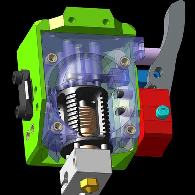 DAO CẮT SỢI NHỰA EVA3 CHO ĐẦU NÓNG DRAGON/ORBITER2