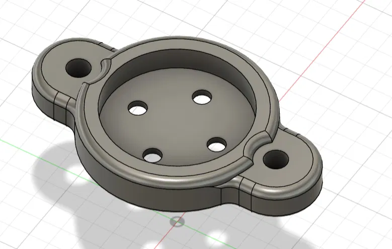 Giá Đỡ Đế Gắn Garmin 1/4 Vòng Xoay - Image 1