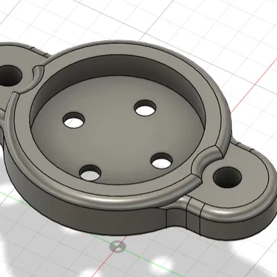 Giá Đỡ Đế Gắn Garmin 1/4 Vòng Xoay