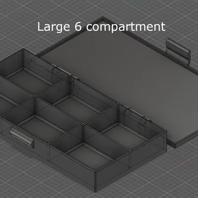 Hộp đựng thuốc / vitamin / ốc vít in liền