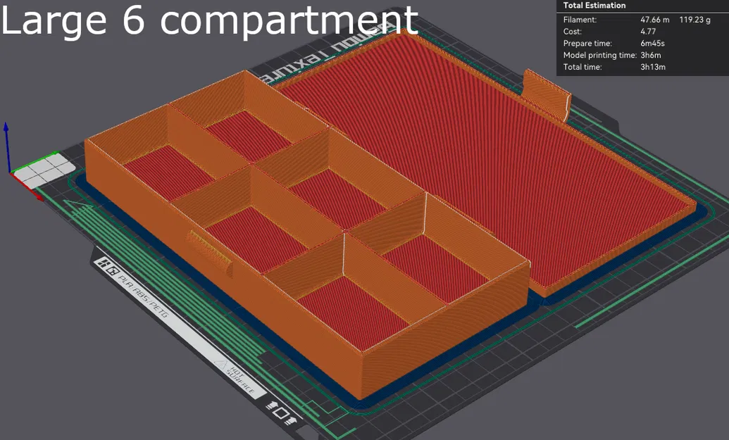 Hộp đựng thuốc / vitamin / ốc vít in liền - Image 4
