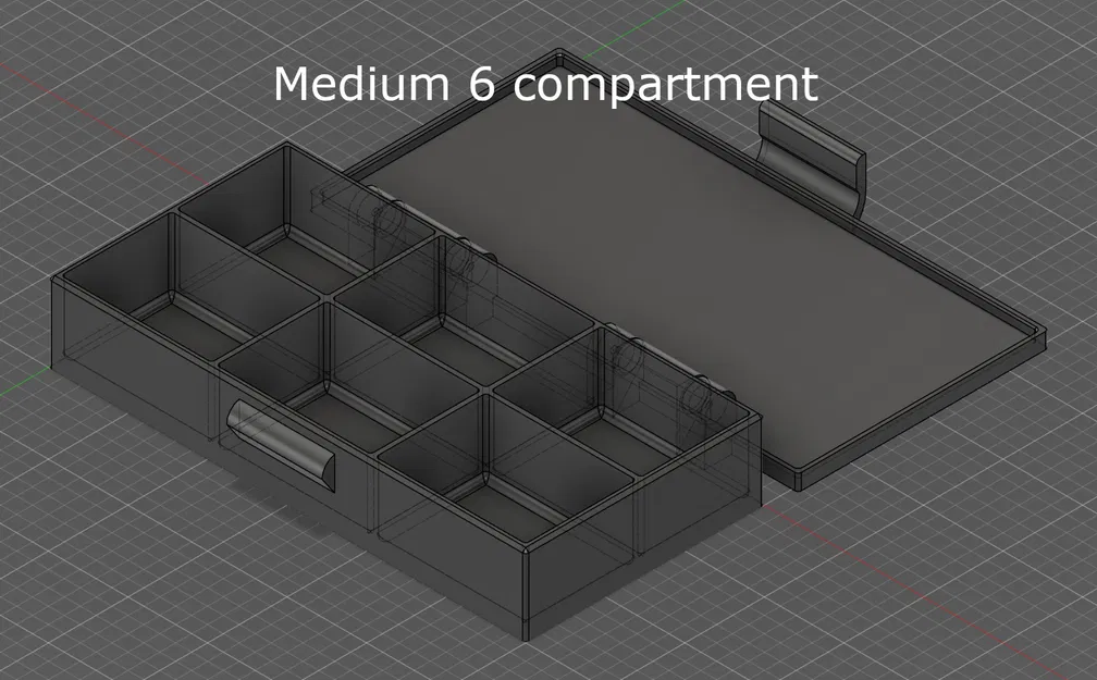 Hộp đựng thuốc / vitamin / ốc vít in liền - Image 7