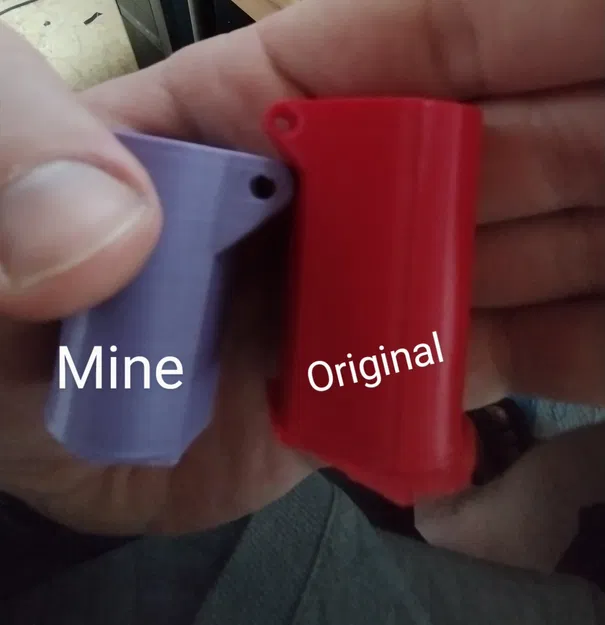 Dụng cụ giữ bình xịt hơi cay Mace Brand dạng móc khóa - Image 1