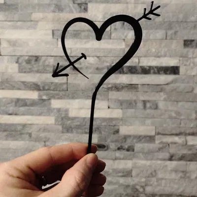 Trang trí chậu hoa hình trái tim