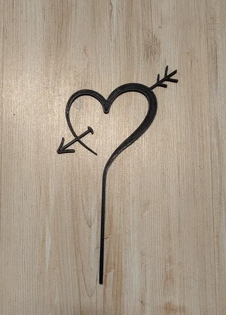 Trang trí chậu hoa hình trái tim - Image 2