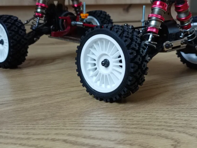 Mâm Xe RC 1/10 52x26mm BMW Alpine E21 Onroad Rally - Image 1