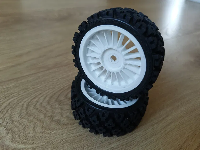 Mâm Xe RC 1/10 52x26mm BMW Alpine E21 Onroad Rally - Image 3