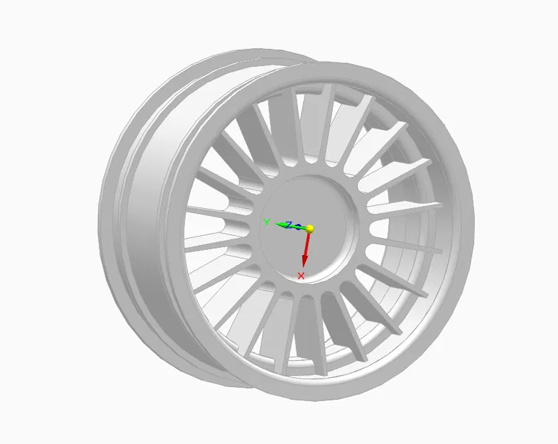 Mâm Xe RC 1/10 52x26mm BMW Alpine E21 Onroad Rally - Image 4