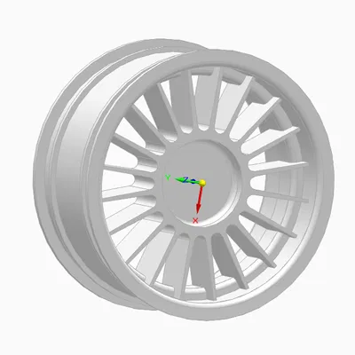 Mâm Xe RC 1/10 52x26mm BMW Alpine E21 Onroad Rally