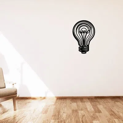 Tranh treo tường hình bóng đèn / Bulb / Žárovka