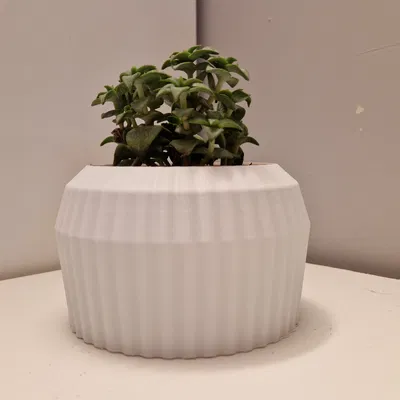 Chậu Hoa Hình Bánh Răng