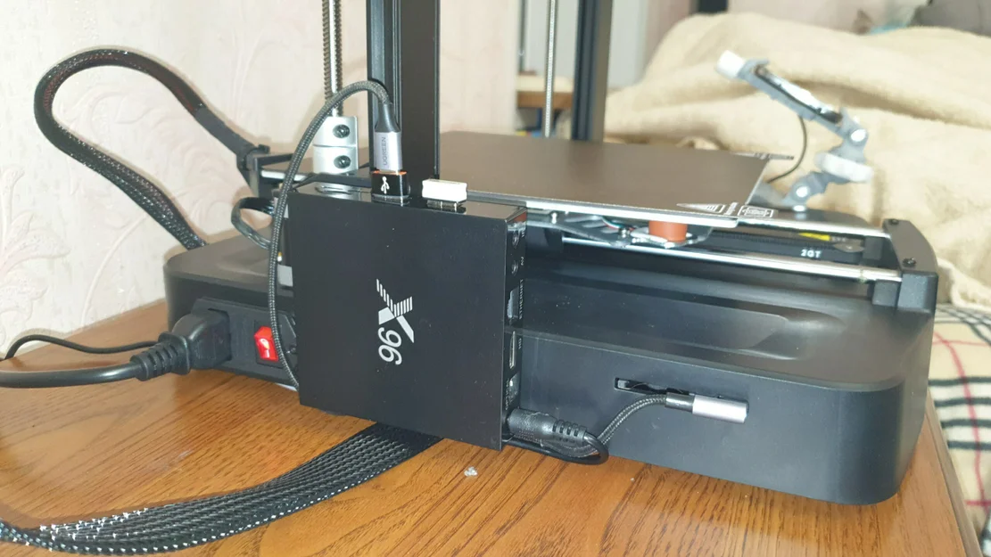 Giá đỡ cho hộp TV (X96w, X96 mini) trên Ender 3 v3 SE/KE - Image 2