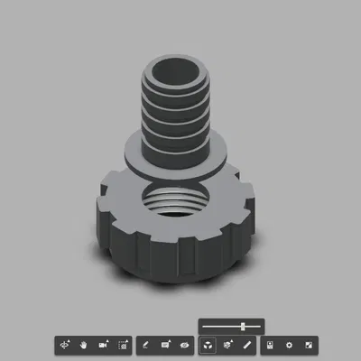 Đầu nối máy giặt 30mm