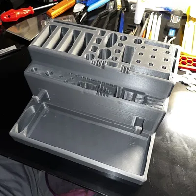 Khay Đựng Đồ Nghề Lớn Đa Năng Cho Bàn Máy In / Bàn Làm Việc