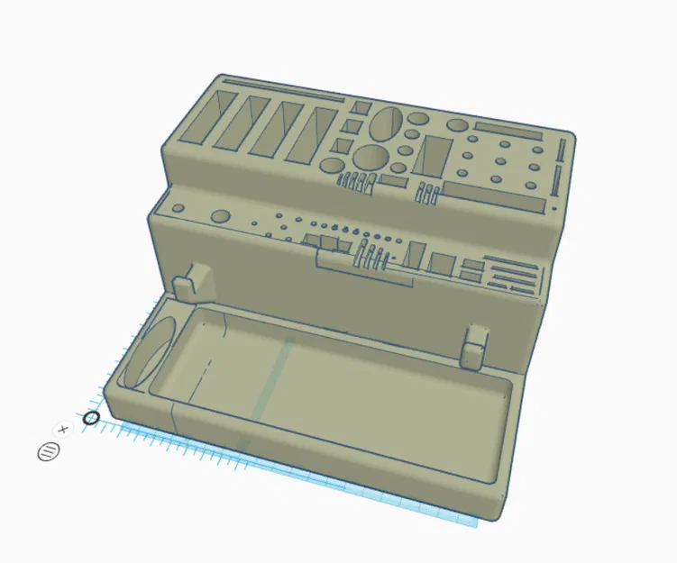 Khay Đựng Đồ Nghề Lớn Đa Năng Cho Bàn Máy In / Bàn Làm Việc - Image 8