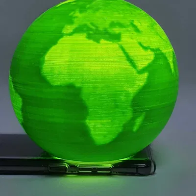 Đèn Địa Cầu (Lithophane) - Tự làm mô hình Hệ Mặt Trời