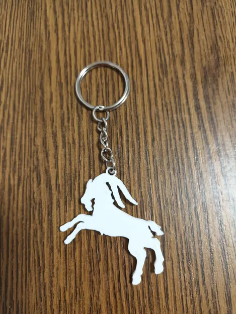 Móc Khóa Hình Dê Đực - Keychain billy goat model - Image 1
