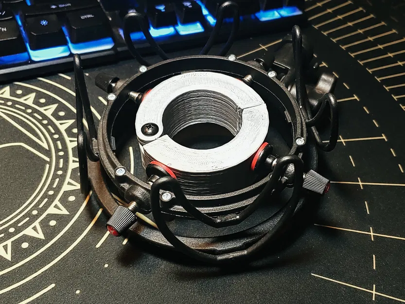 Cái Kẹp Giữ Micro Rycote Invision L (Ống Khớp/Vòng Trụ) - Image 1