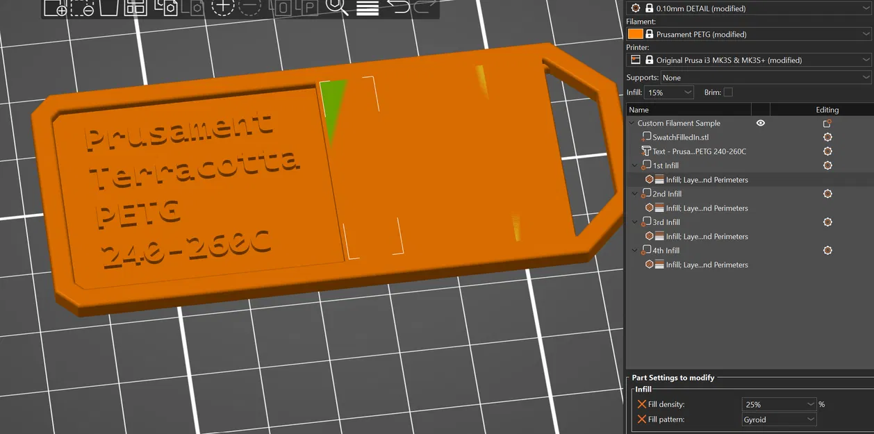 Mẫu Sợi Nhựa Tùy Chỉnh PrusaSlicer, Chỉnh Sửa Hoàn Toàn - Image 5