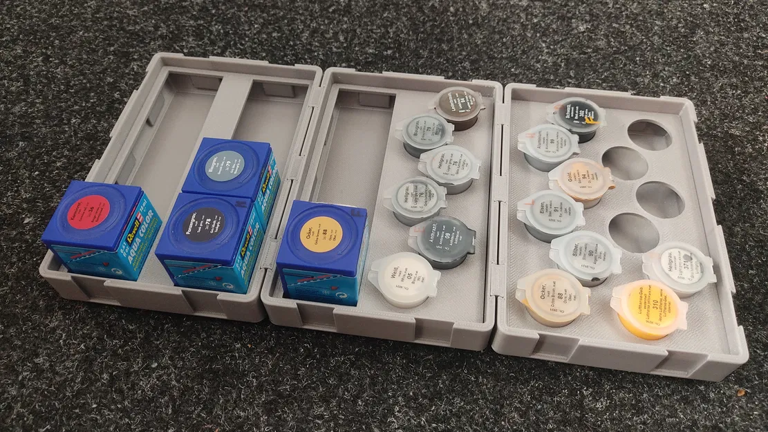 Khay Đựng Đồ Đa Năng / Kệ Tổ Chức Bàn - Khay Lắp Cho Sơn Revell - Image 1