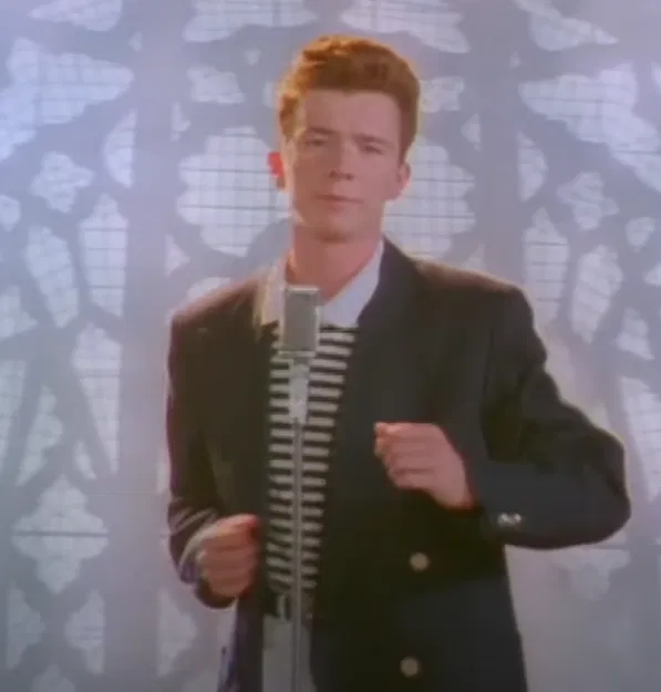 Mã QR cho bài hát Rick Astley - NEVER GONNA GIVE YOU UP - Image 1