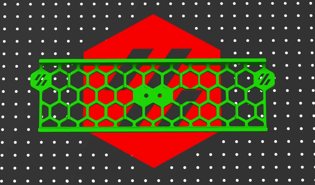 Giá Treo Màn Hình LCD Mini 12864 Cho Voron 0.2 "Bigger Skirts" (Mặt Trước) - Image 1