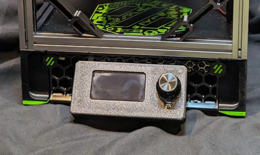 Giá Treo Màn Hình LCD Mini 12864 Cho Voron 0.2 "Bigger Skirts" (Mặt Trước) - Image 2