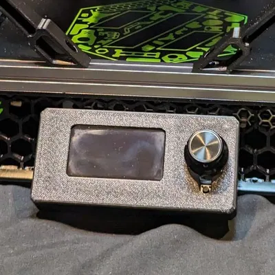 Giá Treo Màn Hình LCD Mini 12864 Cho Voron 0.2 "Bigger Skirts" (Mặt Trước)