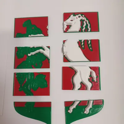 Huy hiệu Lublin - xếp hình