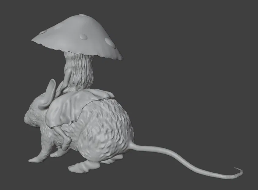 Nữ Tiên Nấm Cưỡi Chuột - Image 2