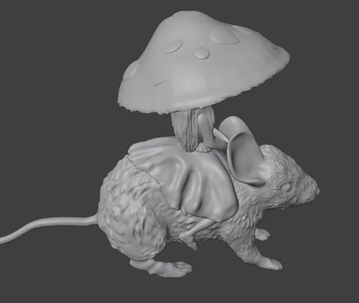 Nữ Tiên Nấm Cưỡi Chuột - Image 3