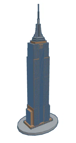Tòa nhà Empire State - Mô hình 3D - Image 2