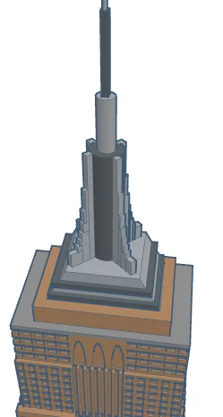 Tòa nhà Empire State - Mô hình 3D - Image 3
